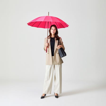 Ladies' Umbrella “Trad Classico” (Fuchsia)