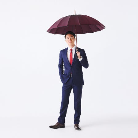 Men's Umbrella “Liberiora Carbon” (Cabernet)