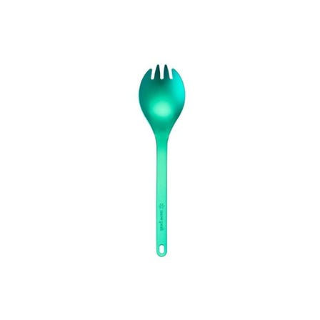 The Ultimate Adventure Utensil: Titanium Spork HAKUBA [Titanium Sakibare Spoon HAKUBA]
Elevate your outdoor dining with this exclusive titanium spork, featuring a stunning, vibrant blue inspired by the refreshing "Green Season" of Hakuba. This versatile 