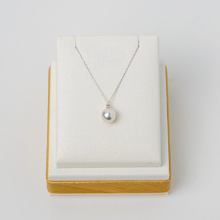 ♡小山真珠♡アコヤ42センチSV刻印9〜9.5ミリ球照り最高美品本日価格 Mie Royal Pearl 三重真珠専門店 (難波・道頓堀・心斎橋|宝石、時計