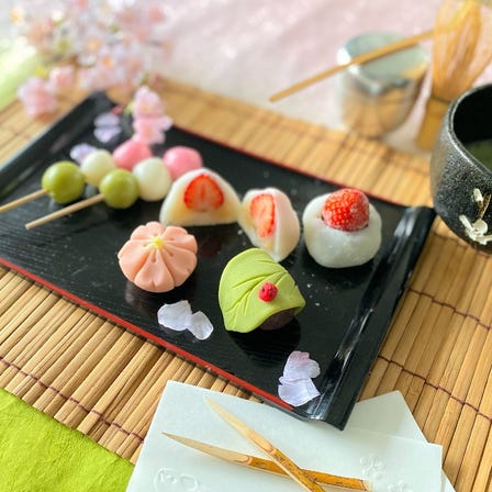年糕甜点和练切日式甜点的体验