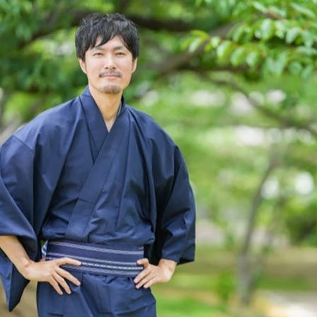Kimono rental and dressing for men