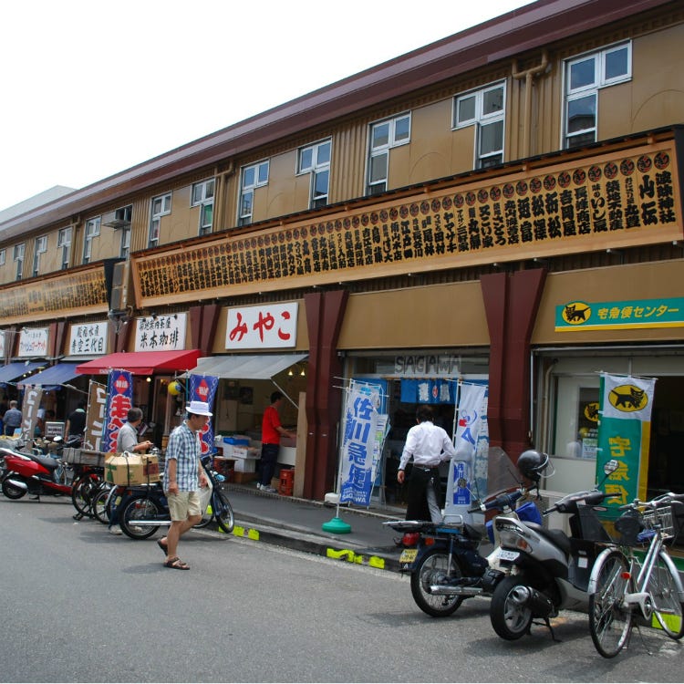 築地場外市場 築地 日本老街 Live Japan 日本旅遊 文化體驗導覽