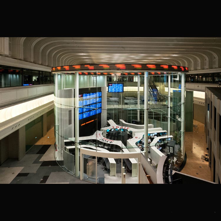 Tokyo 2024 stock exchange