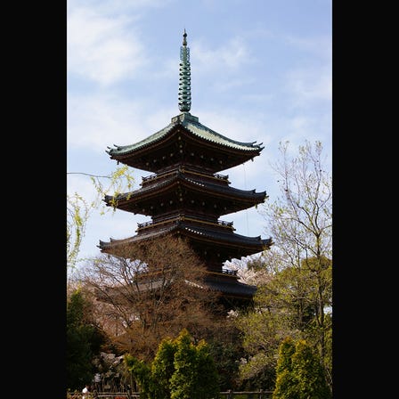 Kyu-Kaneiji Five-Storied Pagoda