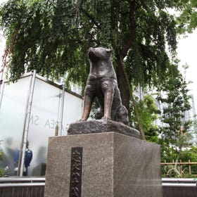 忠犬八公铜像