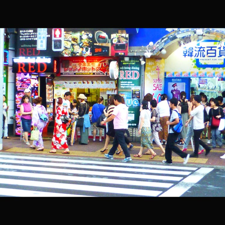 新大久保商店街 新大久保韩国城 大久保 高田马场 异国情调街道 Live Japan 日本的旅行 旅游 体验向导