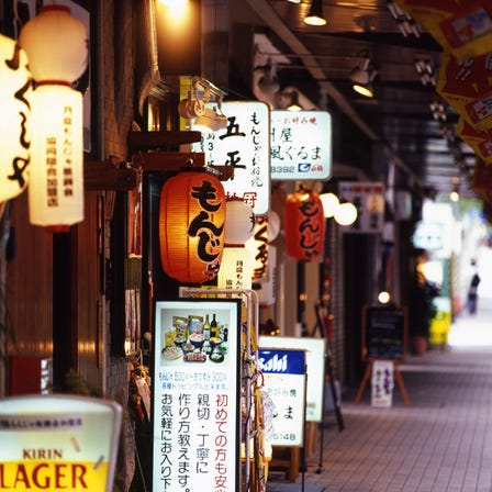 月島文字燒街（Monja Street）