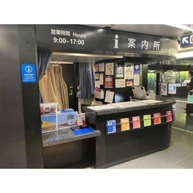 Tokyo Metro information desks at Ginza station