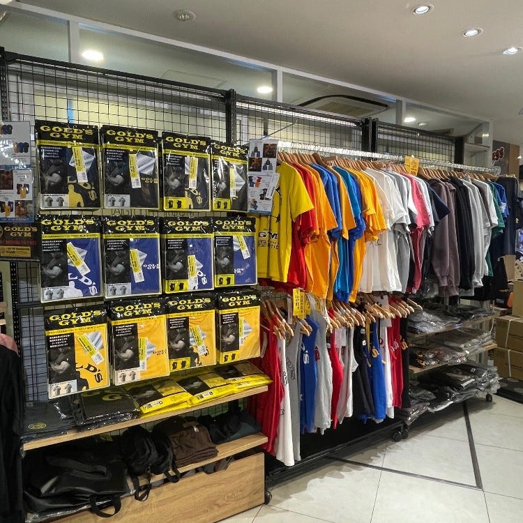 FITNESS SHOP HARAJUKU LIVE JAPAN