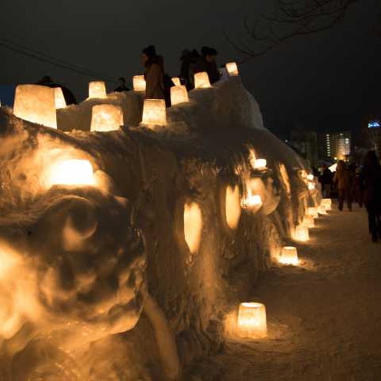 小樽雪あかりの路 小樽 冬 Live Japan 日本の旅行 観光 体験ガイド