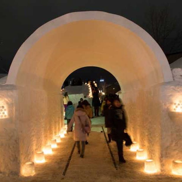 Otaru Snow Light Path Festival