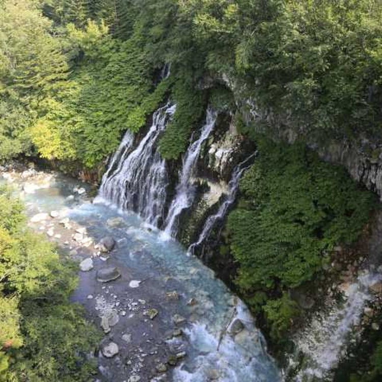 白ひげの滝 富良野 美瑛 層雲峡 渓谷 渓流 川 湖 Live Japan 日本の旅行 観光 体験ガイド