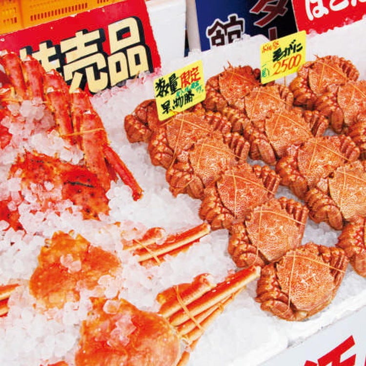 函館朝市 函館 食料品専門店 Live Japan 日本の旅行 観光 体験ガイド