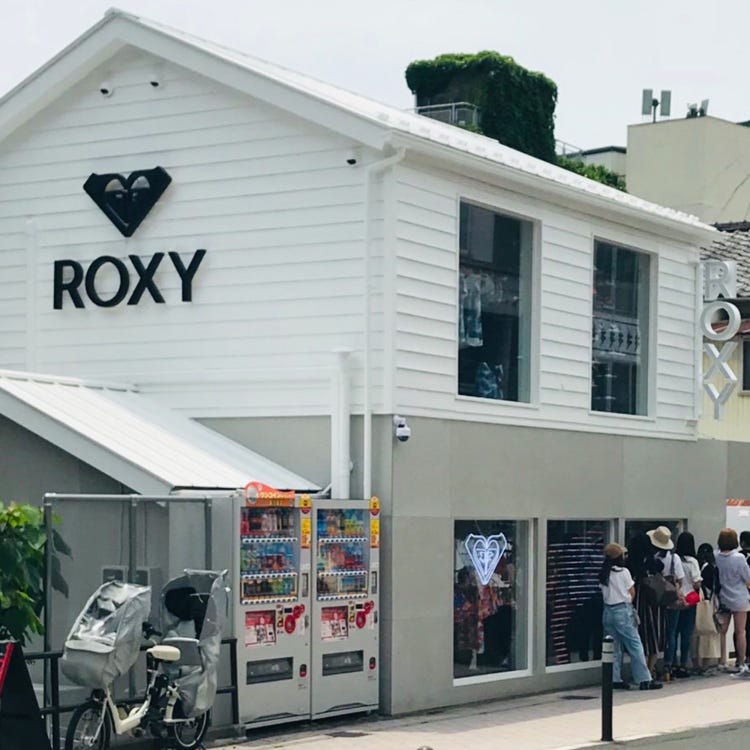 Roxy Tokyo 原宿 ファッション専門店 Live Japan 日本の旅行 観光 体験ガイド