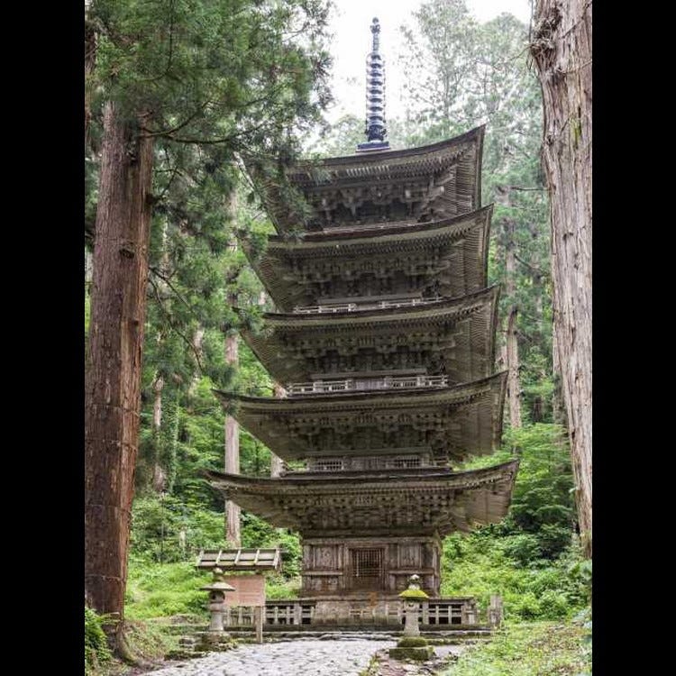 羽黑山五重塔 山形近郊 其他的建筑物 Live Japan 日本的旅行 旅游 体验向导