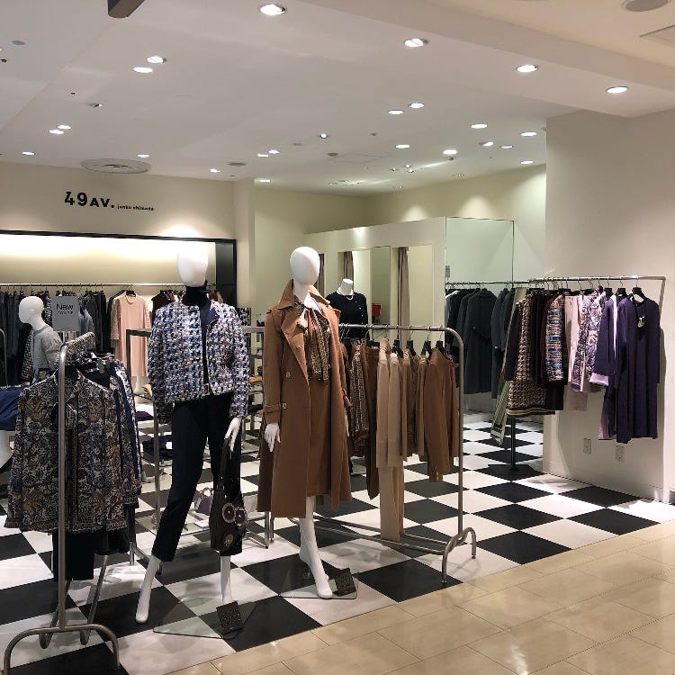 49av Junko Shimada髙島屋新宿店 新宿 ファッション専門店 Live Japan 日本の旅行 観光 体験ガイド
