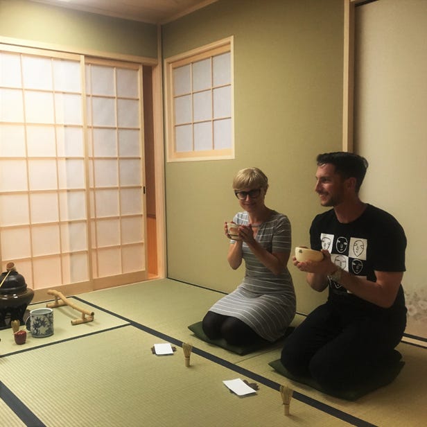 京都・茶道体験 和