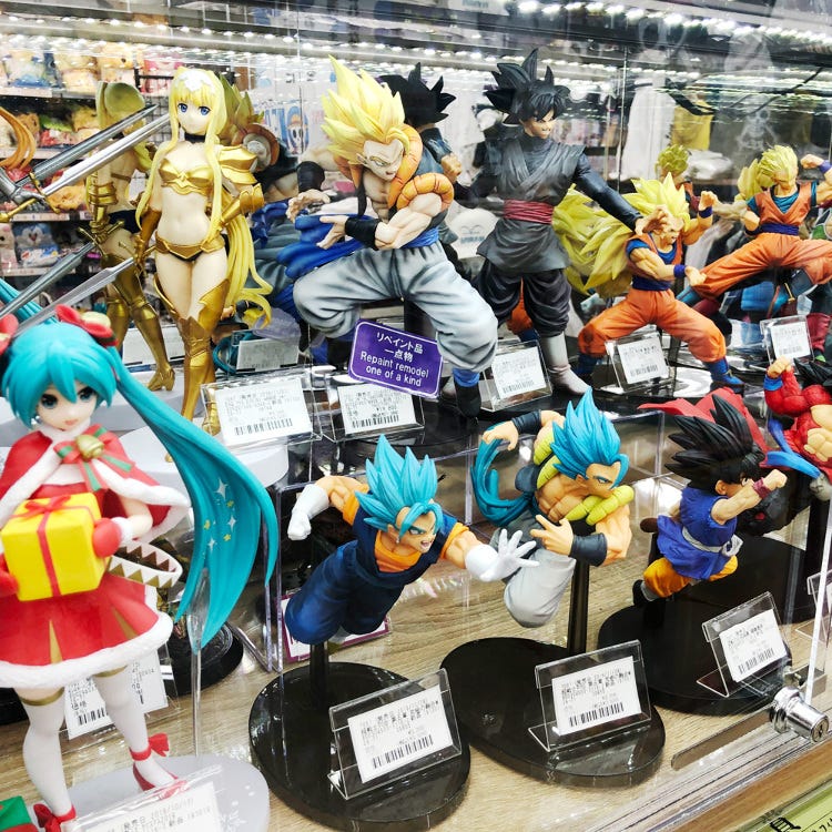 action figure japan store