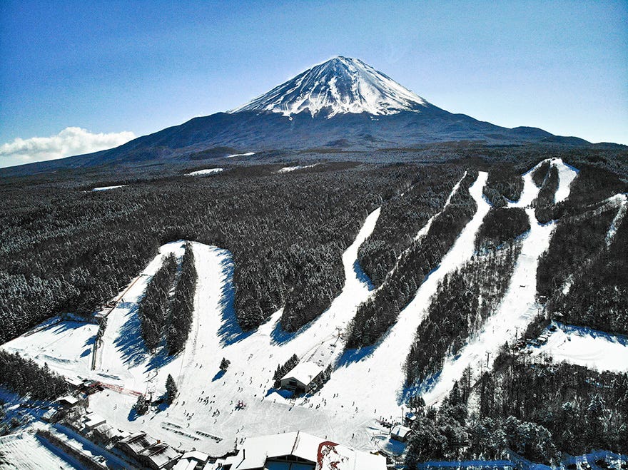 Fujiten Snow Resort (Mt. FujiSkiing & Snowboarding) LIVE JAPAN