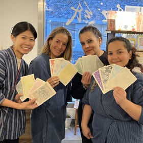 Handmade Japanese Paper shop watashino