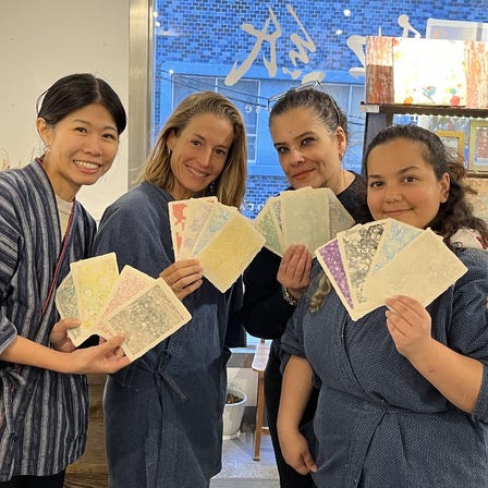 Handmade Japanese Paper shop watashino