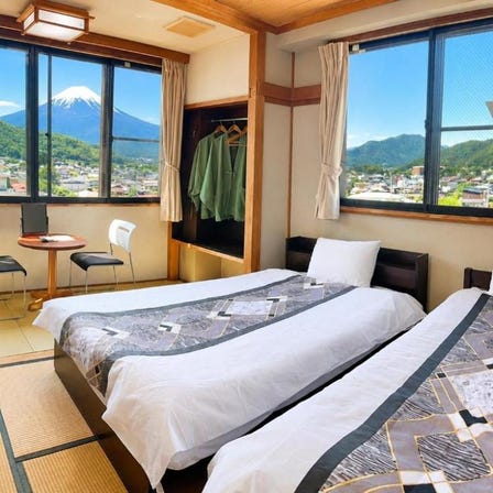 富士山水館 河口湖まで車で3分 富士山一望 Fujisansuikan 3-minutes drive to Lake Kawaguchiko panoramic view of Mt Fuji