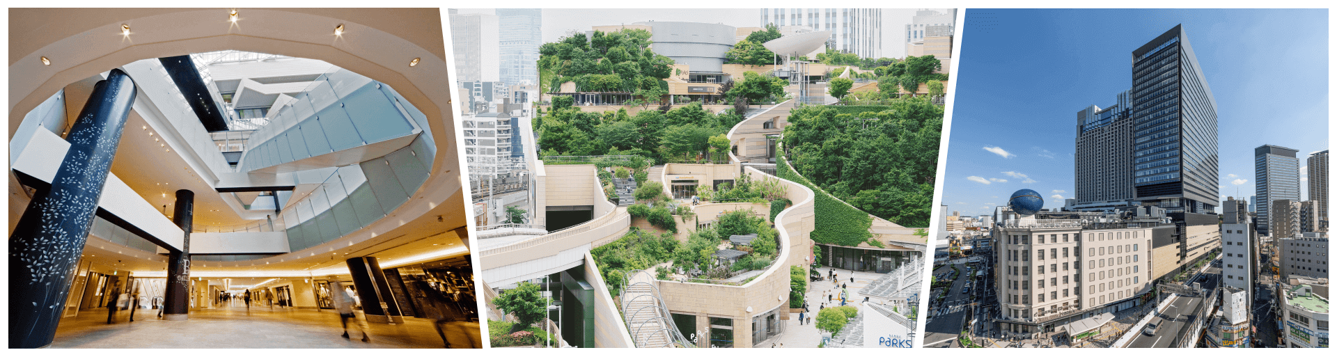 NAMBA PARKS,NAMBA CITY,and NAMBA SkyO　Total of 4500 yen coupons”