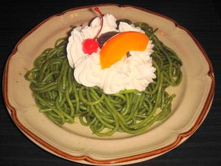 抹茶小倉スパゲティ