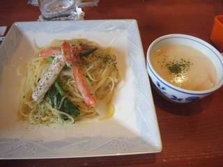 本日のパスタランチ