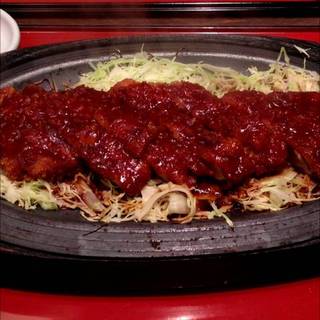 鉄板とんかつ