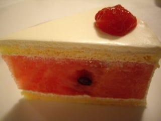 スイカのショートケーキ