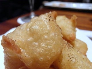 チーズのビールフリット