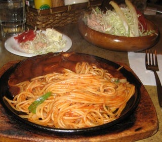 ハンバーグスパゲティ　