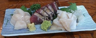 刺身盛合せ（ヒラマサ・カツオ他）