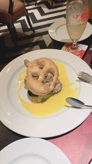 ハーブマリネした鶏もも肉のソテー