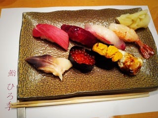 寿司の盛り合わせ