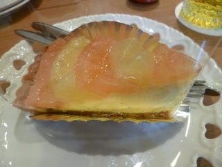 グレープフルーツのタルト