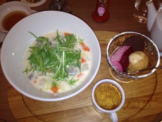 牡蠣と塩麹のクリーム