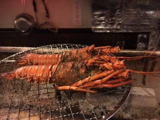 伊勢海老の丸焼き