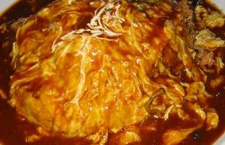 ふわふわ帽子のオムライス