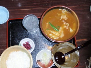 カレーひもかわうどん
