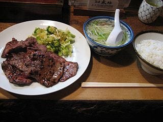 牛タン焼き定食