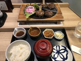 ハンバーグ定食