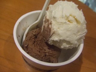 ダブルチョコアイスクリーム