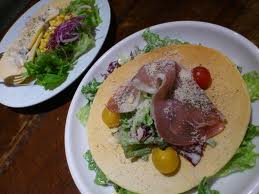 サラダパンケーキ