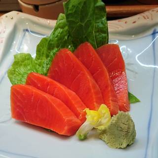 生鮭の刺身