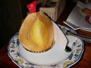 リンゴのバウムクーヘン