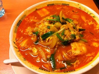 味噌チゲラーメン