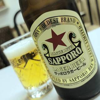 ビール　中ビン